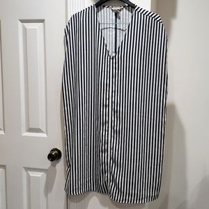 H&M Stripe Mini Dress Size 14